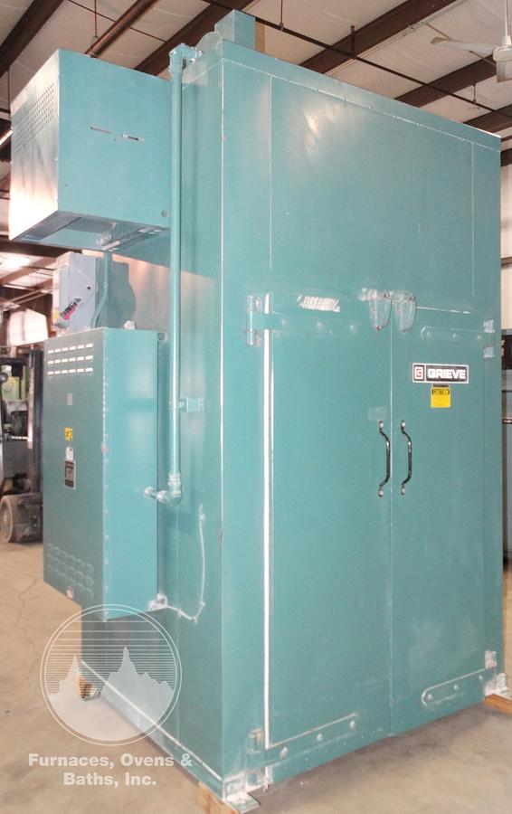 Used 48"W x 72"H x 48"L, Grieve, Electric Walk-In Oven, 500°F, Double Ended