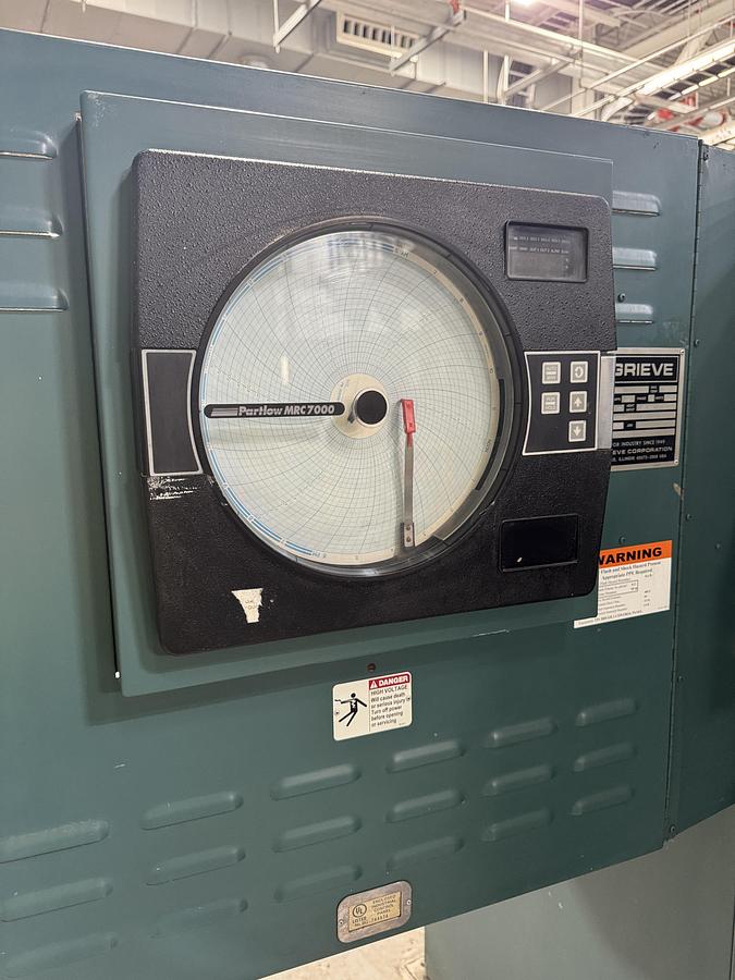 Used 36”W x 60”H x 36”L Grieve TAH-500 Truck Oven, 500-F, Electric, Powered Exhaust