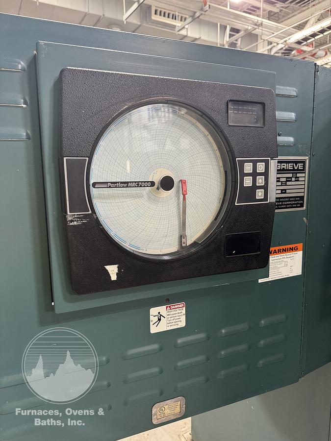 Used 36”W x 60”H x 36”L Grieve TAH-500 Truck Oven, 500-F, Electric, Powered Exhaust