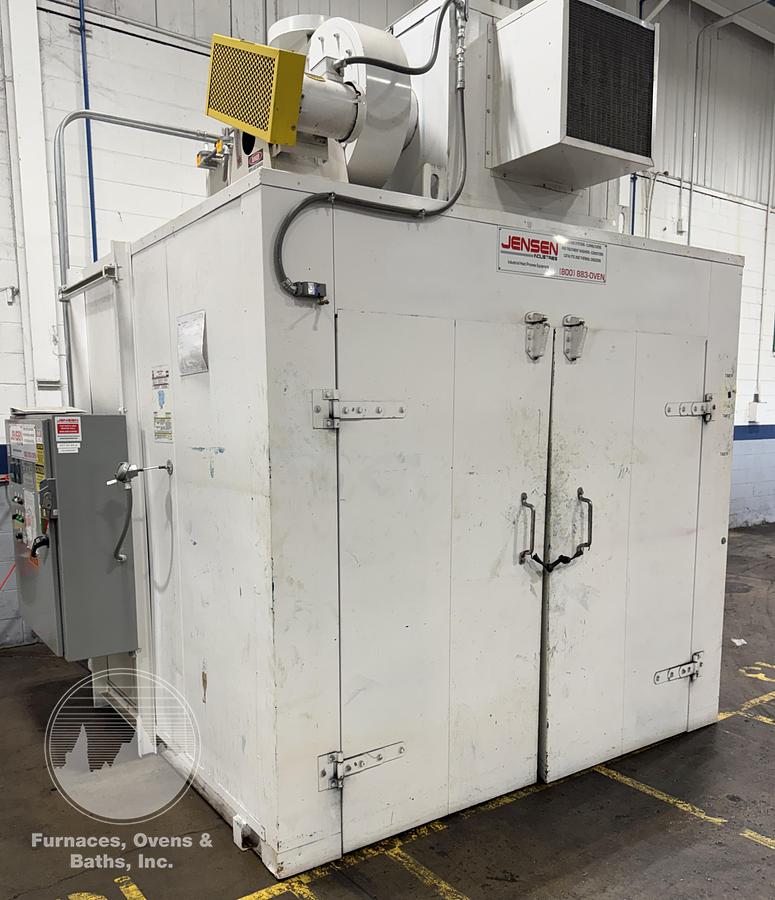 Used 80"W x 76"H x 90"L, Jensen Industries, 500-F, (300-F w/Solvents), Electric, Solvent Rated