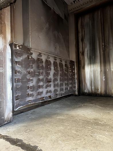 Used 72"W x 84"H x 72"L, Wisconsin Oven, Electric Walk-In Oven, 500°F
