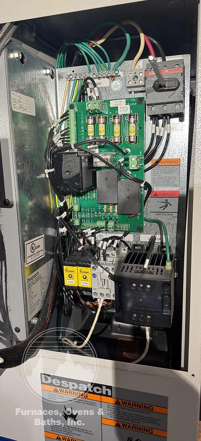 Used 20"W x 20"H x 18”L, Despatch Industries RFD1-42-1E1 Class A Solvent Rated Cabinet Oven, 650°F, Electric, Single Phase