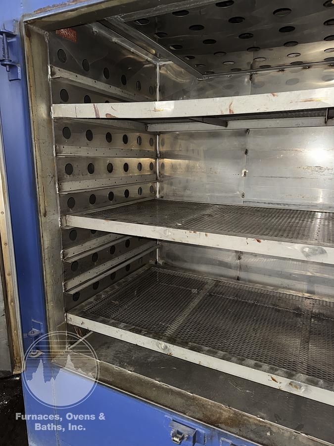 Used 60"W x 54"H x 36"L E.J. Callhan Cabinet Oven, 400°F, Electric, Stainless Steel Interior, Vacuum Composite Oven