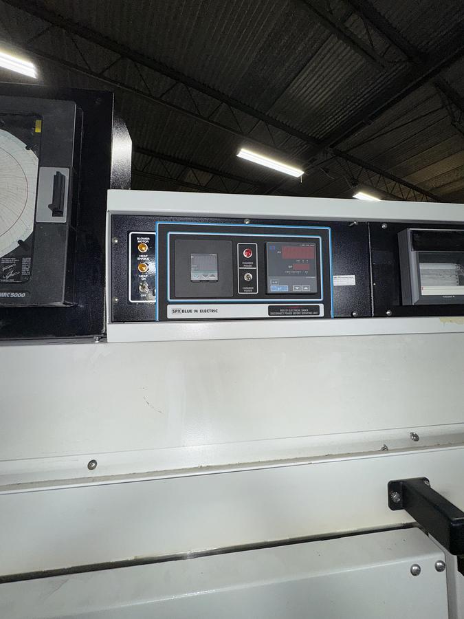 Used 60"W x 50"H x 24"L, Blue M DCW Cabinet Oven, Stainless Steel Interior, 600°F
