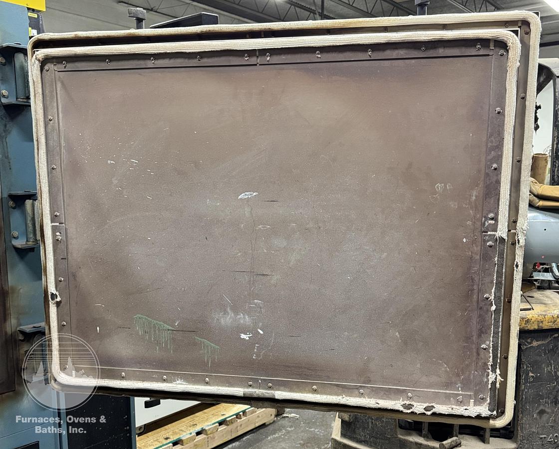 Used 48"W x 36"H x 24"L Blue M CW-9980F Solvent Rated Cabinet Oven, 1300°F, Electric