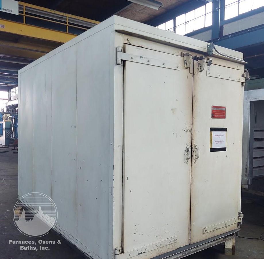 Used 60"W x 72"H x 96"L, Grieve B3-650 Gas Fired Walk-In Oven, 650°F, Class A Solvent Rated