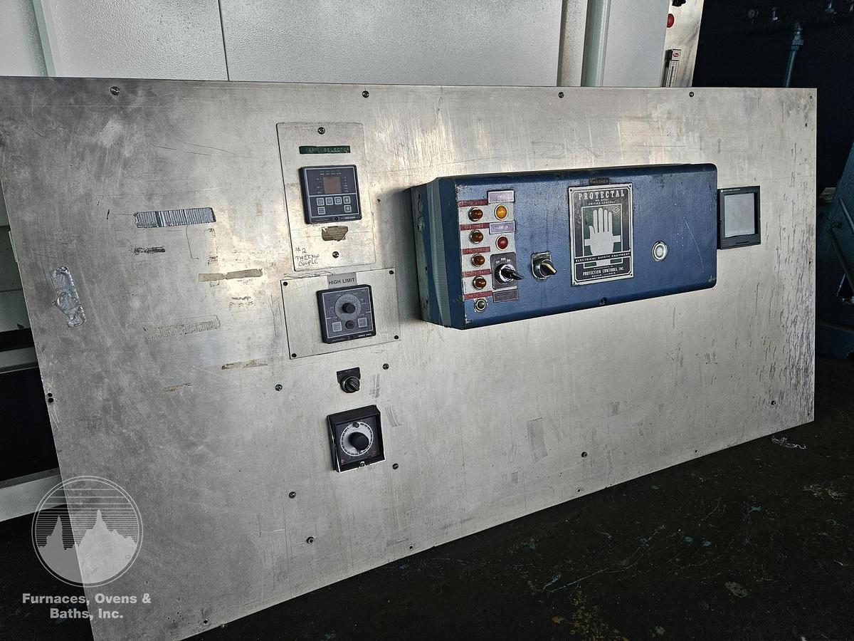 Used Surface Combustion Box Temper 30"W x 30"H x 48"L, Gas Fired, 1250°F