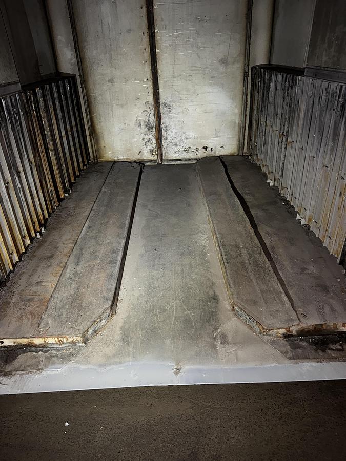 Used 72"W x 78"H x 120"L, Despatch PSD3-38S-G Walk-In Oven, 650°F, Gas Fired, Solvent Rated