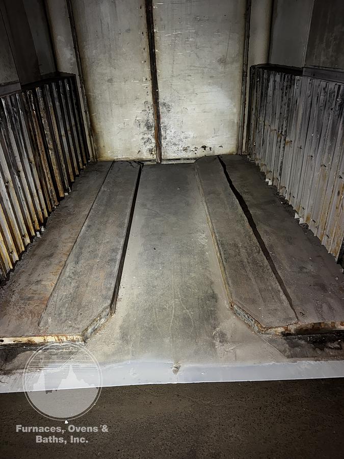 Used 72"W x 78"H x 120"L, Despatch PSD3-38S-G Walk-In Oven, 650°F, Gas Fired, Solvent Rated