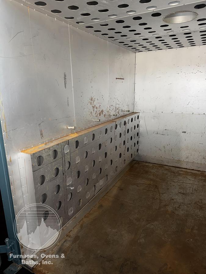Used 60"W x 72"H x 96"L, Grieve B3-500 Electric Walk-In Oven, 500°F, Vacuum Ports