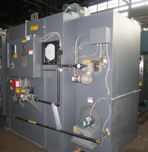 Used 60"W x 84"H x 60"L, Steelman, 500°F, Gas Fired, Class A, Solvent Rated, LIKE NEW