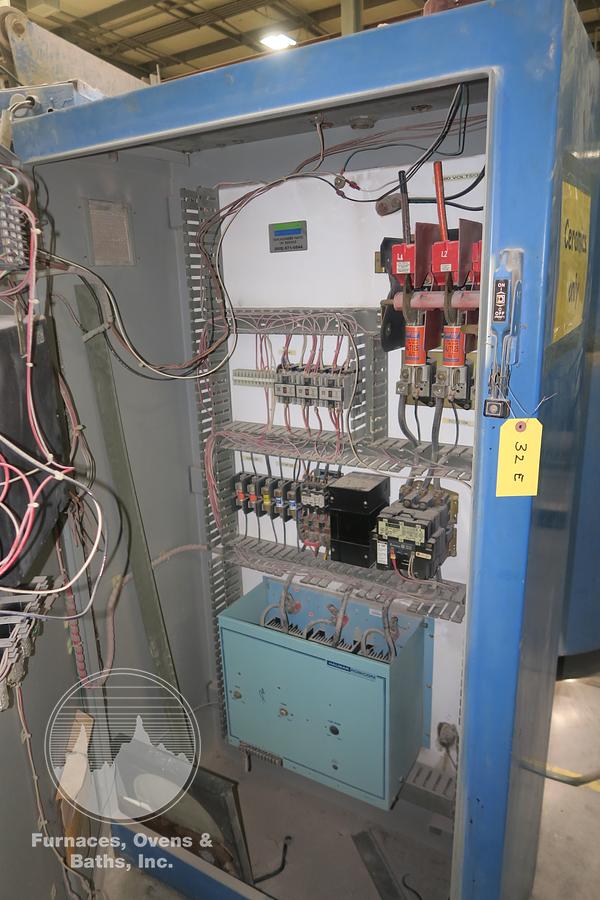 Used 38" Diameter x 48" Deep Lindberg 12-EC-3848-12 Pit Cyclone Pit Furnace, 1250°F, Electric