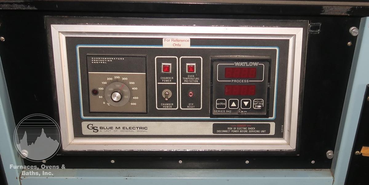 Used 25"W x 38"H x 20"L Blue M MP-336C-1 Cabinet Oven, 650°F, Electric