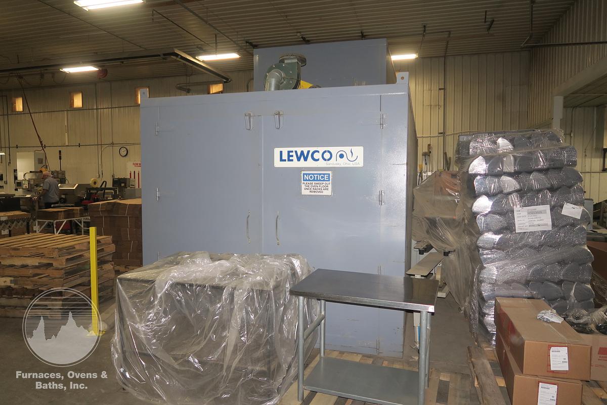Used 84"W x 84"H x 264"L (22'L), Lewco, Electric Walk-In Oven, 500°F, Double Ended