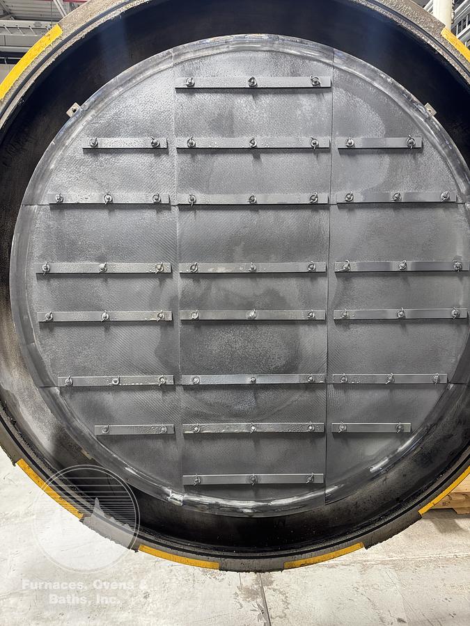 Used Solar Atmospheres HFL-5748-2EQ Vacuum Furnace, 2850-F, 2 Bar, Diffusion Pump, NEW HOT ZONE