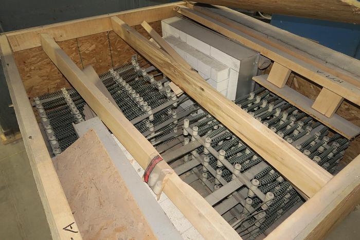 Used 38" Diameter x 48" Deep Lindberg 12-EC-3848-12 Pit Cyclone Pit Furnace, 1250°F, Electric