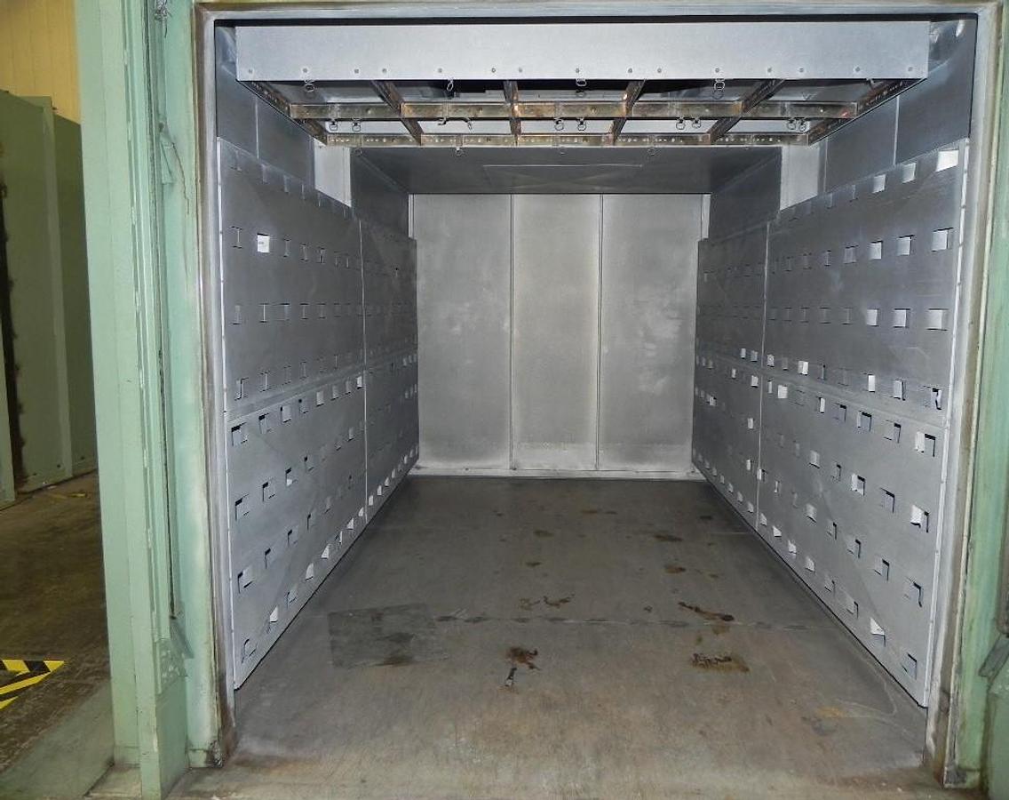 Used 72"W x 72"H x 132"L (11'), Wisconsin Walk-In Oven SWT-6116-E, 600°F, Electric, Powered Exhaust