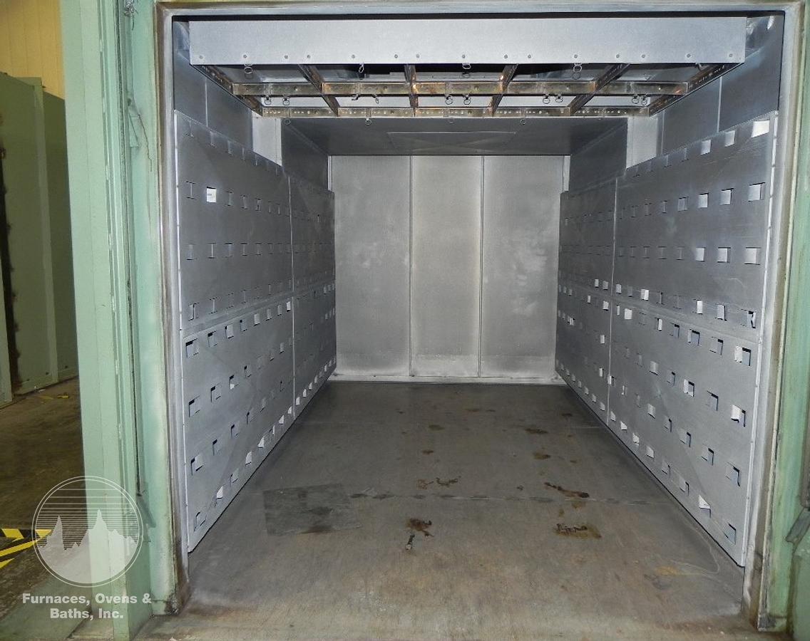 Used 72"W x 72"H x 132"L (11'), Wisconsin Walk-In Oven SWT-6116-E, 600°F, Electric, Powered Exhaust