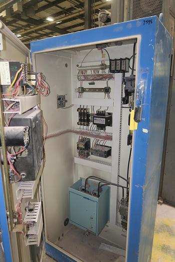 Used 38" Diameter x 48" Deep Lindberg 12-EC-3848-12 Pit Cyclone Pit Furnace, 1250°F, Electric