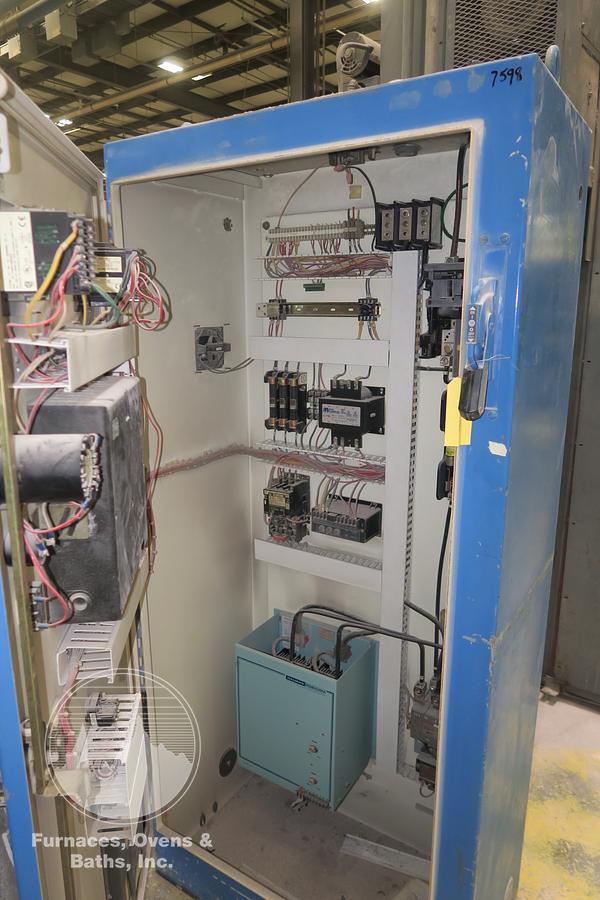 Used 38" Diameter x 48" Deep Lindberg 12-EC-3848-12 Pit Cyclone Pit Furnace, 1250°F, Electric