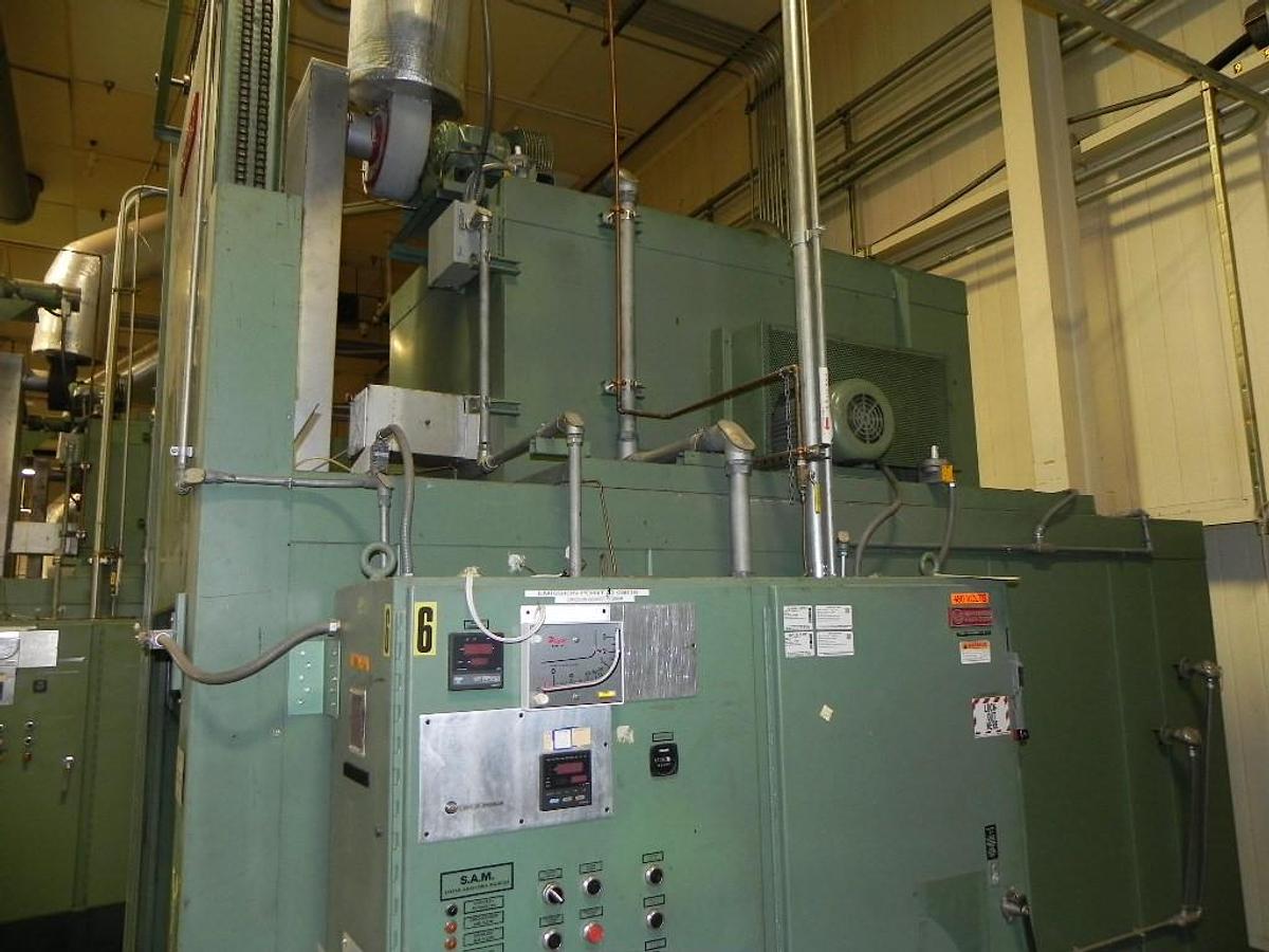 Used 72"W x 72"H x 132"L (11'), Wisconsin Walk-In Oven SWT-6116-E, 600°F, Electric, Powered Exhaust