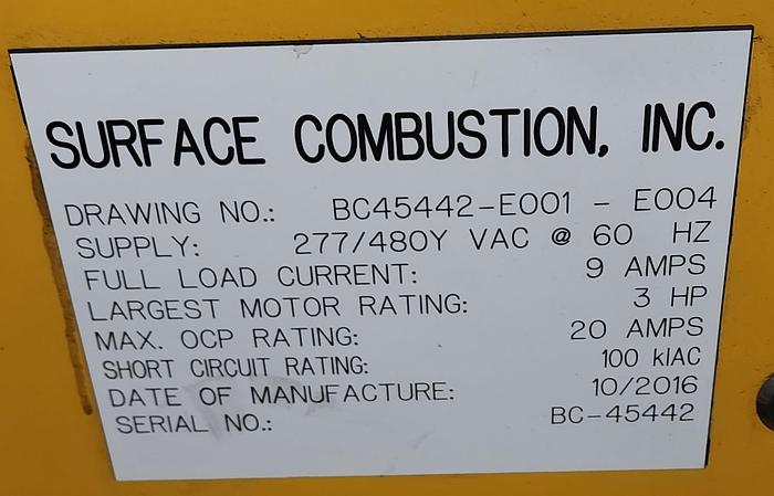 Used Surface Combustion DEDP-ER 36x72 Charge Car