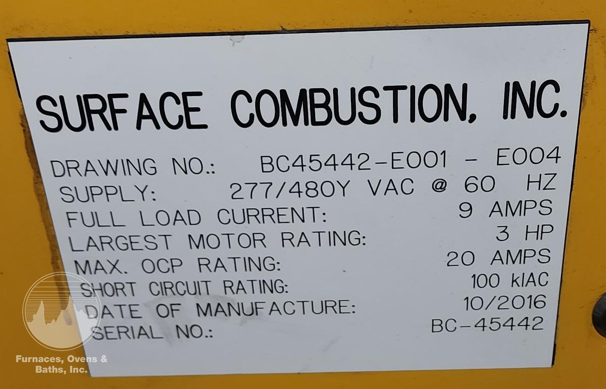 Used Surface Combustion DEDP-ER 36x72 Charge Car