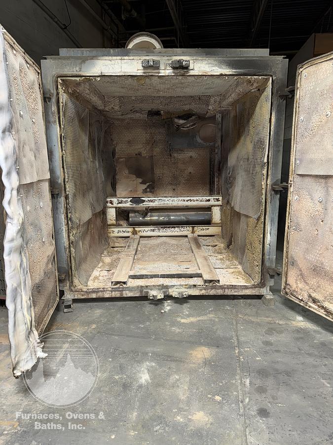 Used 72"W x 72"H x 72”L, Pollution Control Products PRC 225 Burn-Off Oven, Natural Gas Fired