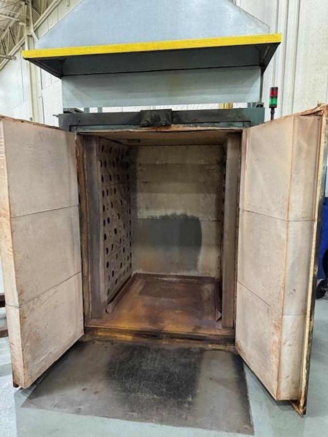 Used 48"W x 72"H x 48"L, Grieve B1H-750, Gas Fired Walk-In/Truck Oven, 750°F