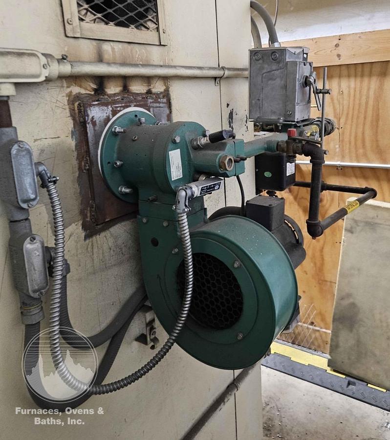 Used 60"W x 72"H x 96"L, Grieve B3-650 Gas Fired Walk-In Oven, 650°F, Class A Solvent Rated