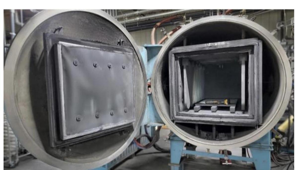 Used Centorr Vacuum Industries, 24"W x 24"H x 48"L, 2530°C/4586°F