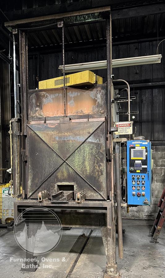 Used 36"W x 36"H x 48"L, J.L. Becker, 1400°F, Gas Fired, Fiber Lined