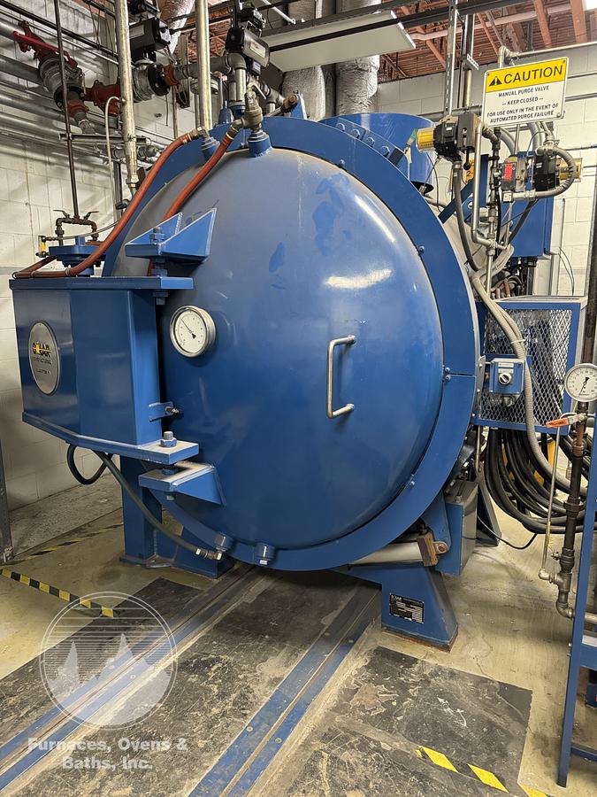 Used Solar Vacuum Furnace, 24"W x 24"H x 36"L, 1300°C