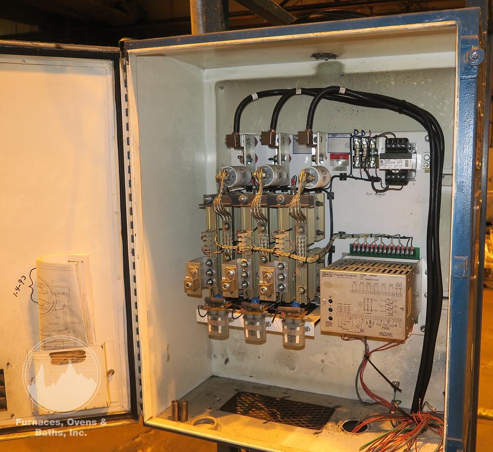 Used Lindberg Rotary Hearth Furnace 18"W x 9"H Opening x 50" Diameter, Electric, 1600°F