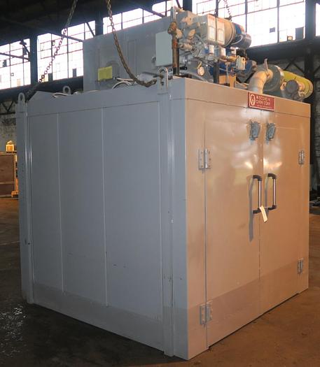 Used 72"W x 72"H x 84"L, Wisconsin, 500°F, Gas Fired