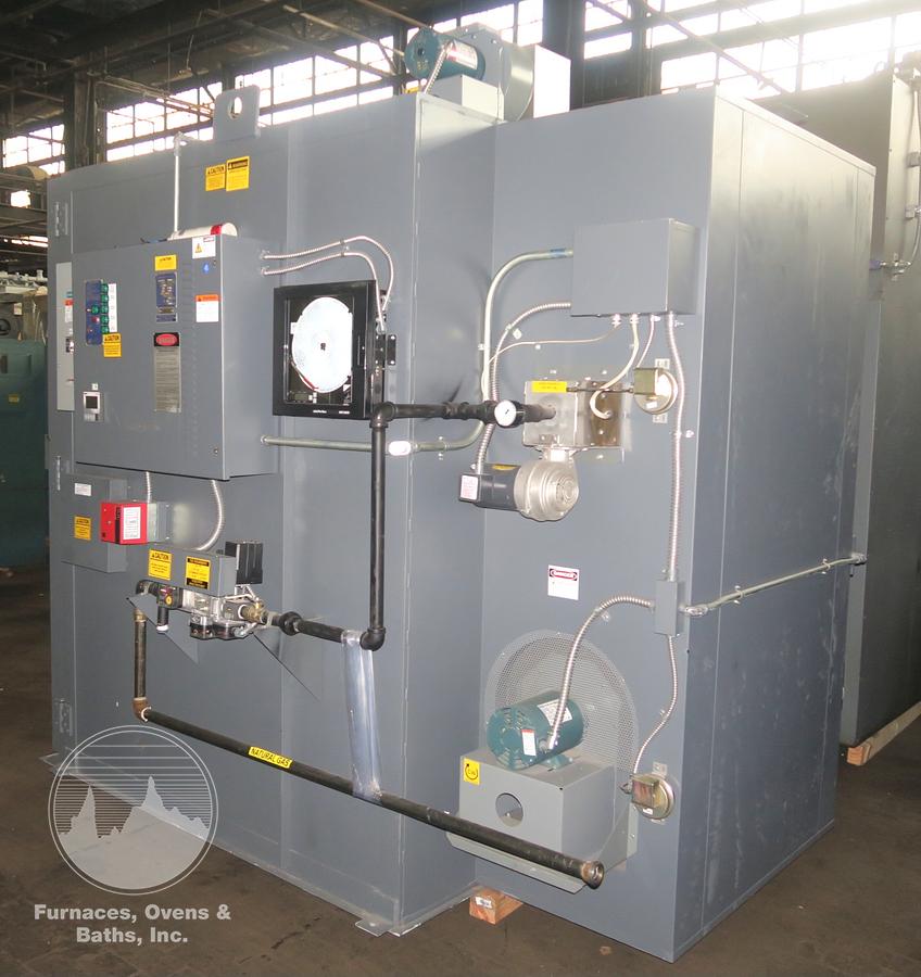 Used 60"W x 84"H x 60"L, Steelman, 500°F, Gas Fired, Class A, Solvent Rated, LIKE NEW