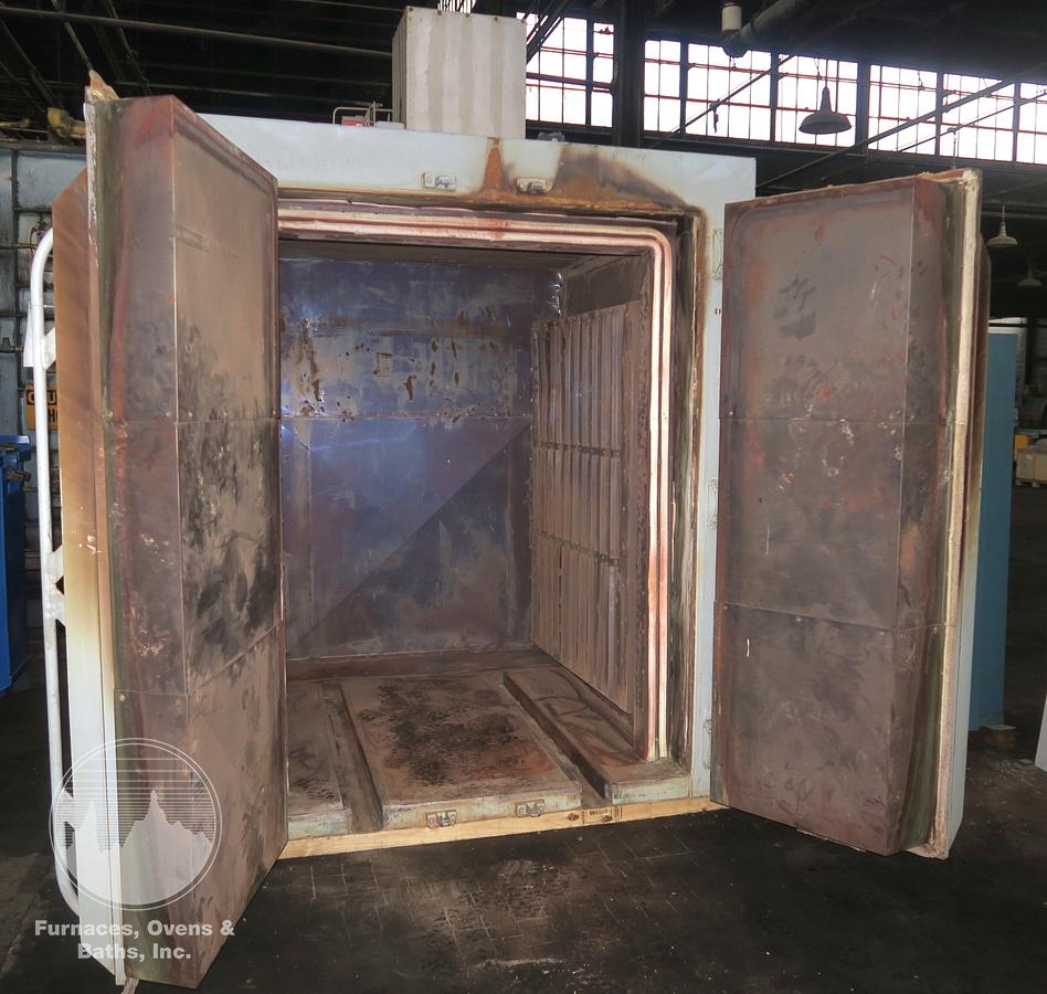 Used 52"W x 75"H x 60"L, Precision Quincy, Electric Walk-In Oven, 1000°F, Solvent Rated Stainless Steel Interior, Class A