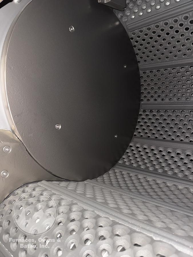 Used WHEELABRATOR 27" x 36" TUMBLAST w/Skip Hoist Loader