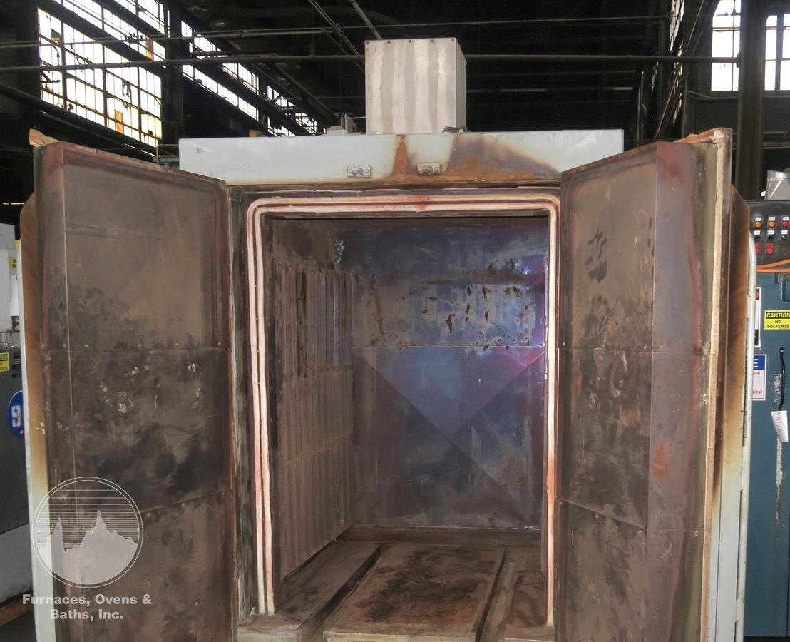 Used 52"W x 75"H x 60"L, Precision Quincy, Electric Walk-In Oven, 1000°F, Solvent Rated Stainless Steel Interior, Class A