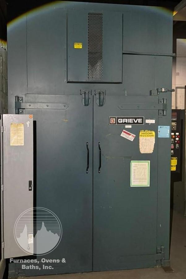 Used 54"W x 72"H x 72"L, Grieve B2-500 Electric Walk-In Oven, 500°F, Solvent Rated (200°F)
