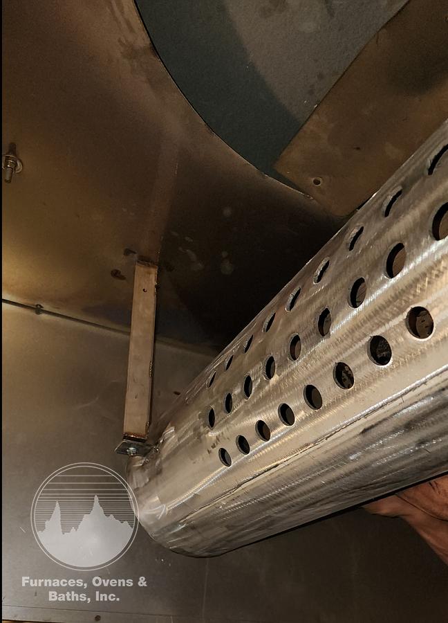 Used 72"W x 72"H x 72"L, JPW, Gas Fired Walk-In Oven, 500°F