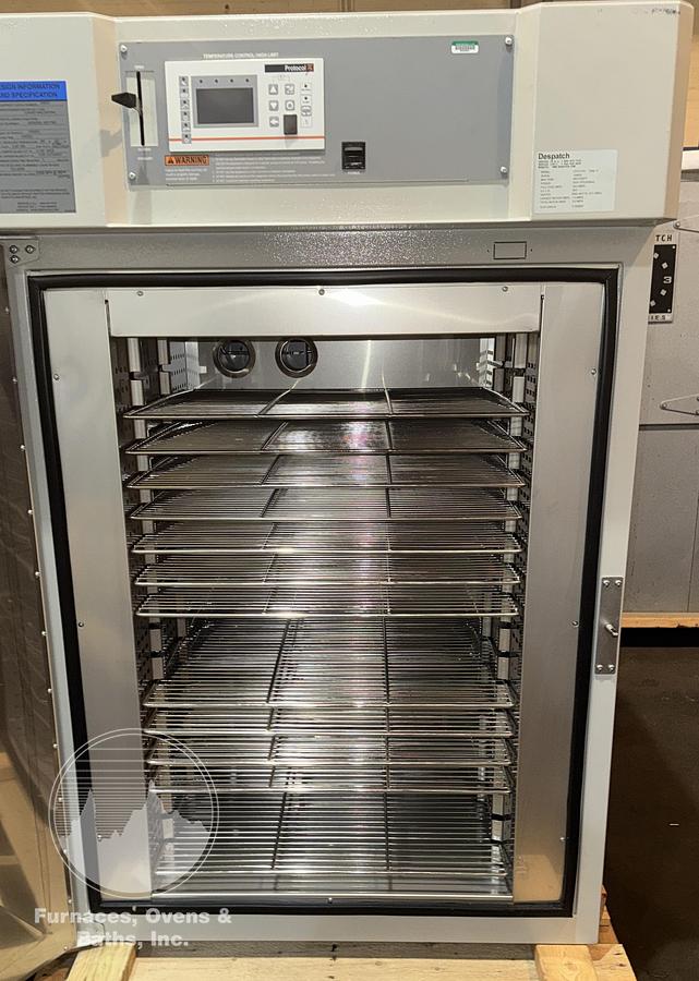 Used 24"W x 36"H x 24”L, Despatch Industries Class A Cabinet Oven, 650°F, Electric, Single Phase