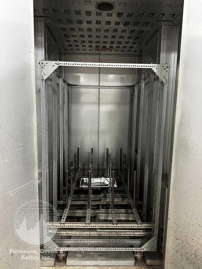 Used 48"W x 84"H x 72"L, Wisconsin Oven, Electric Walk-In Oven, Solvent Rated, 500°F