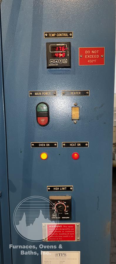 Used 36"W x 48"H x 36"L, Gruenberg T45H360, Electric Truck Oven, 450°F