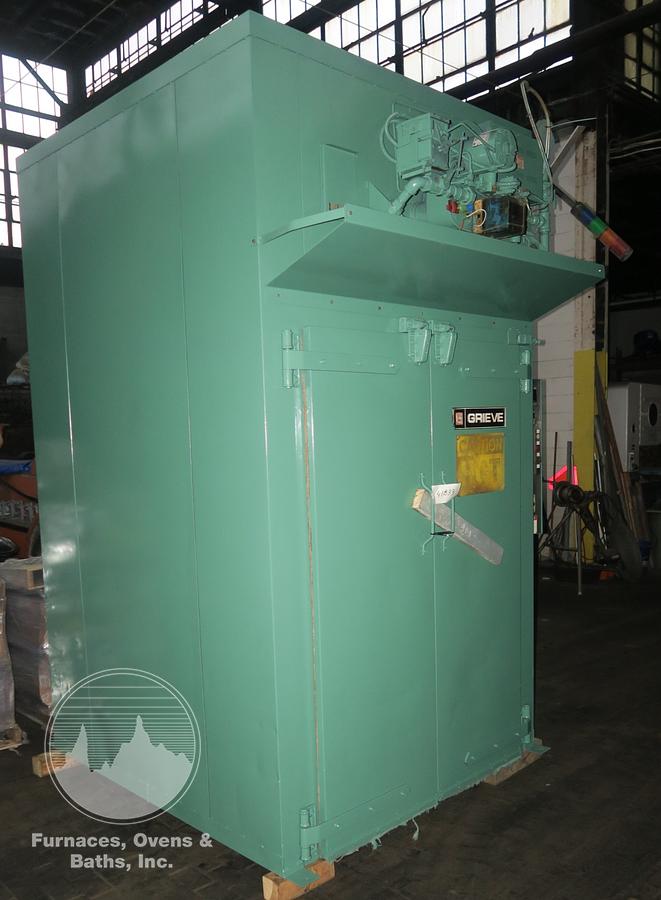 Used 48"W x 72"H x 60"L, Grieve, Gas Fired Walk-In Oven, 500°F