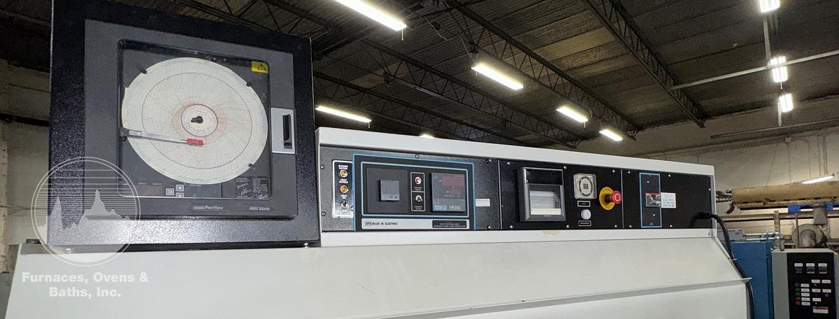 Used 60"W x 50"H x 24"L, Blue M DCW Cabinet Oven, Stainless Steel Interior, 600°F