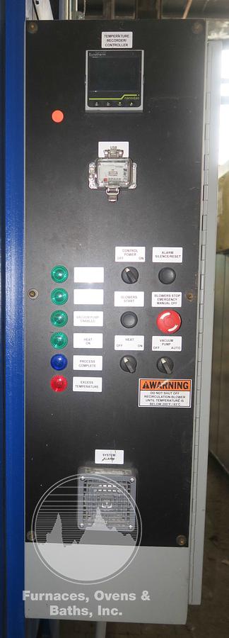 Used 48"W x 48"H x 36"L Wisconsin Cabinet Oven, 650°F, Electric