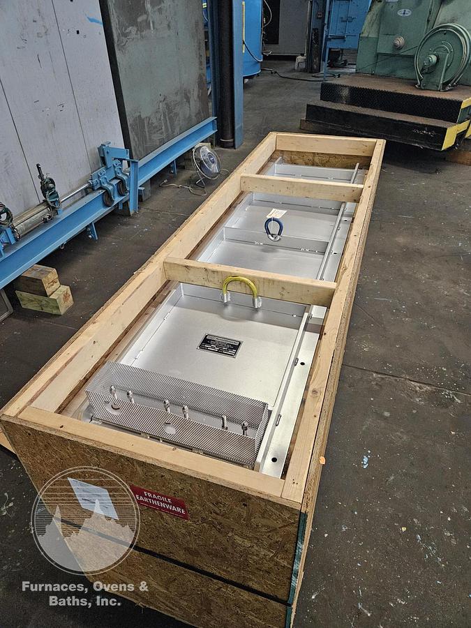 Used 30"W x 12"H x 14'L Thermcraft High Temperature Belt Conveyor Oven, Electric, 1000°F