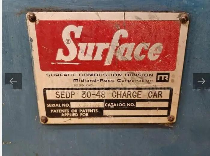Used Surface Combustion Charge Car SEDP 30-48