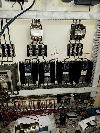 Used Thermcraft Atmosphere Rotary Hearth Furnace - 48” Diameter Hearth, 14” wide x 11” high opening, 1700-F